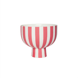Gestreifte Schale rot OYOY