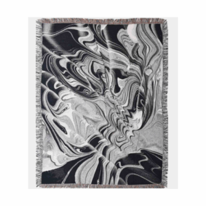 Baumwolldecke Marble SULA