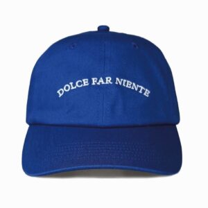 Dolce Far Niente Cap blue